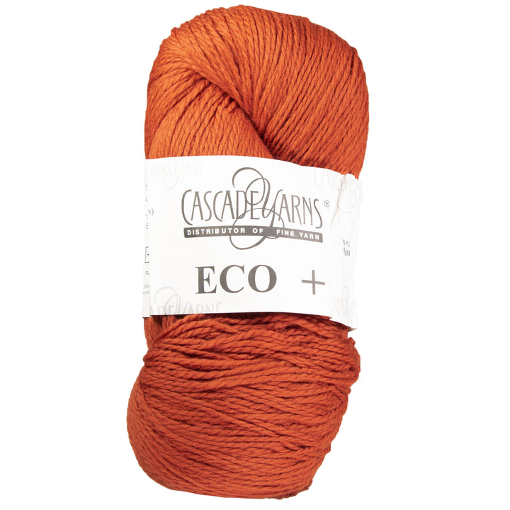 Cascade Yarns Eco+ Yarn - 3125 Pureed Pumpkin - Zoom Image