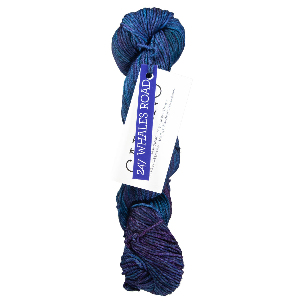 Malabrigo Caprino Yarn - 247 Whales Road - Zoom Image
