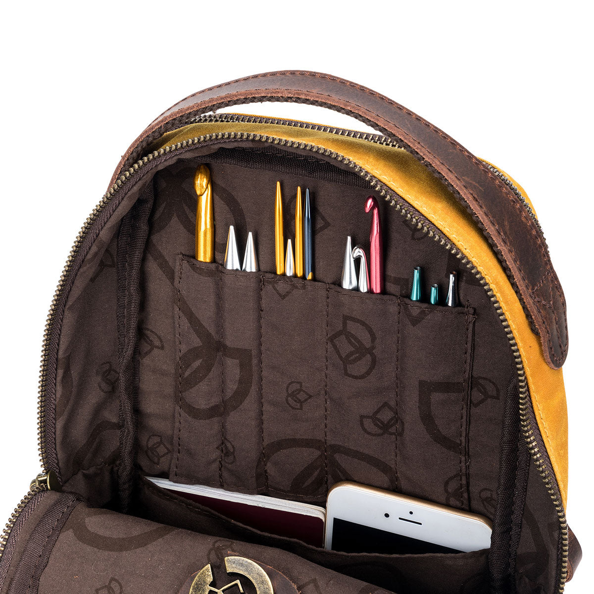 della Q Maker's Mini Messenger - Mustard - Extra Image