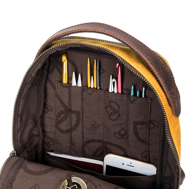 della Q Maker's Mini Messenger - Mustard - Extra Image