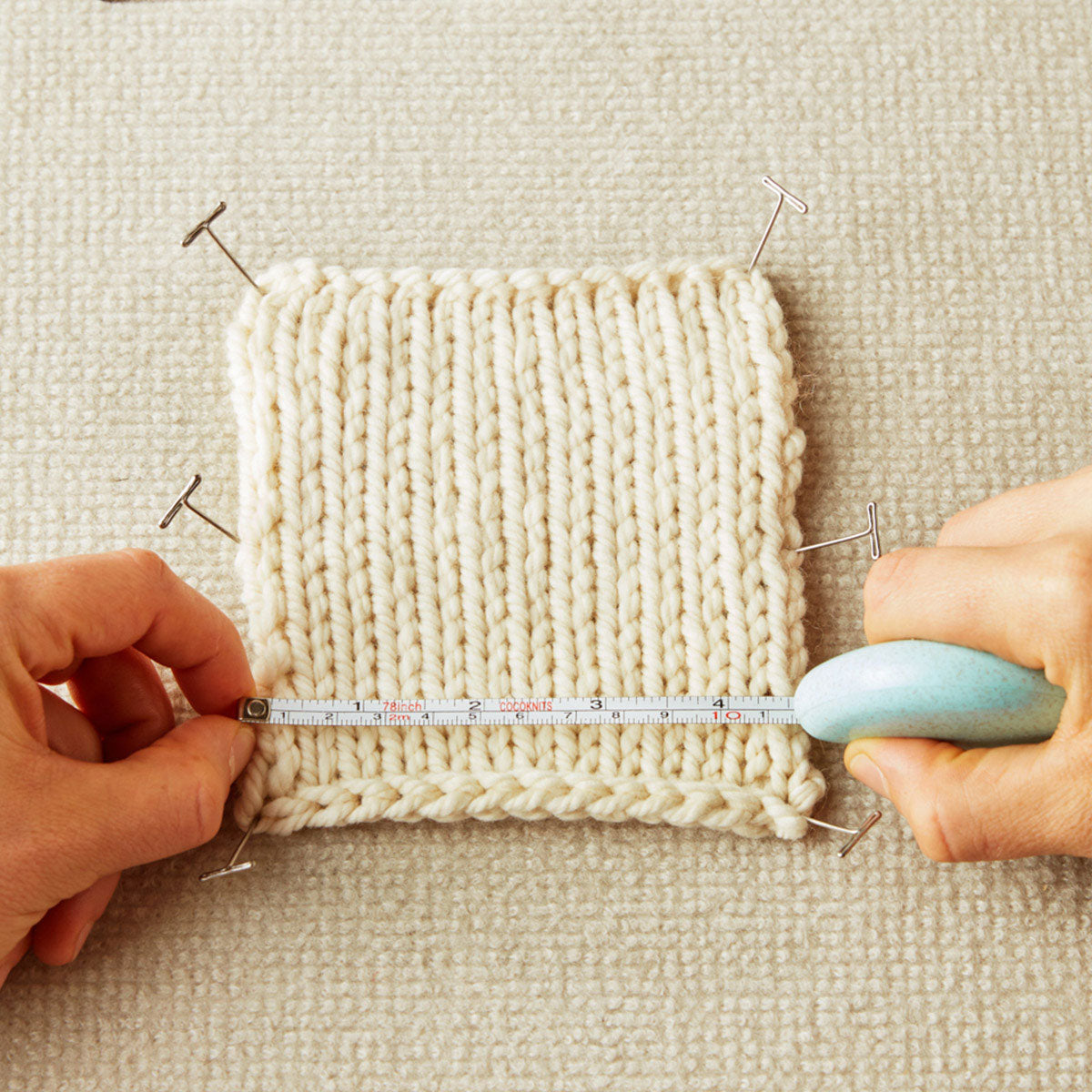 Cocoknits Maker's Keep Accessories - Tape Measure- Sea Glass - Extra Image
