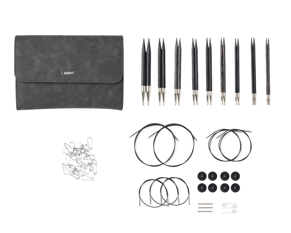 Knit Picks Clark Interchangeable Needle Clutch Set - US 4-11
