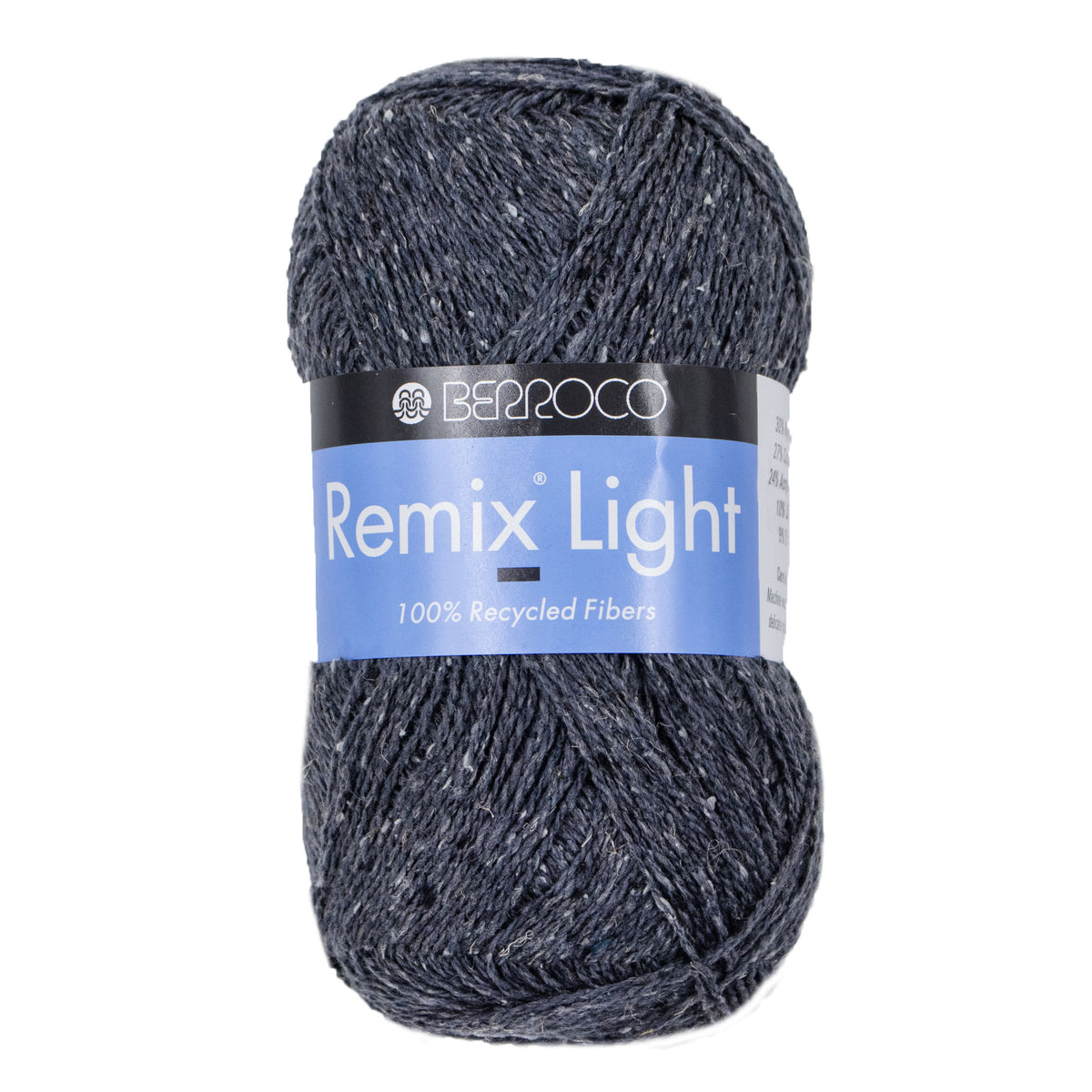 Berroco Remix Light Yarn - 6907 Charcoal
