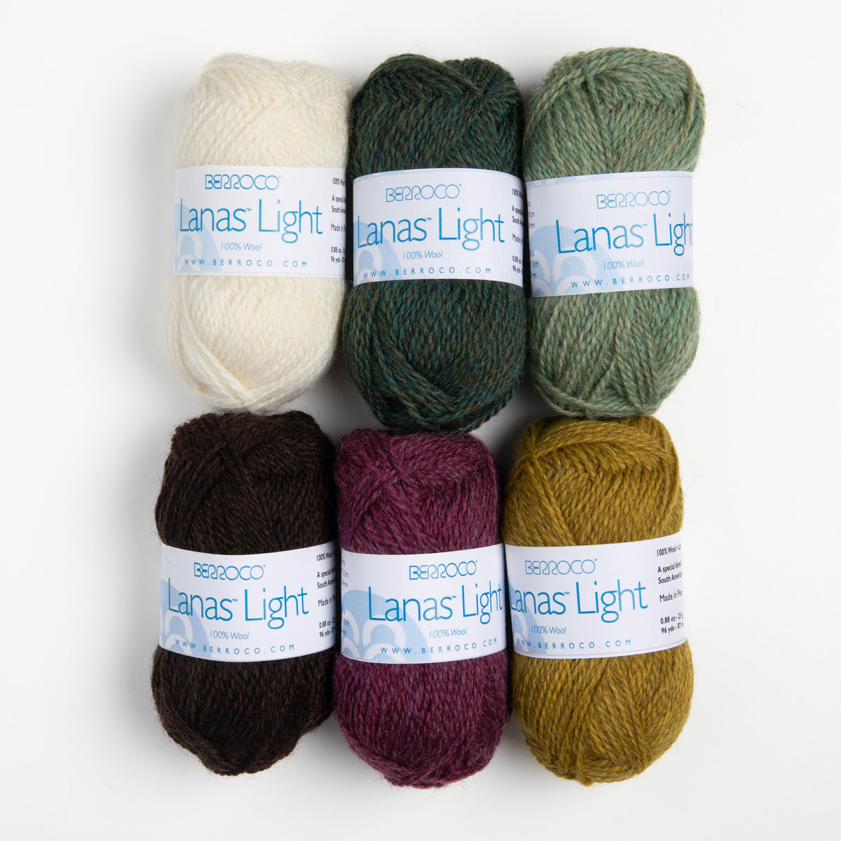 Berroco Lanas Light Mini Color Packs Yarn - 2 Fall Forest
