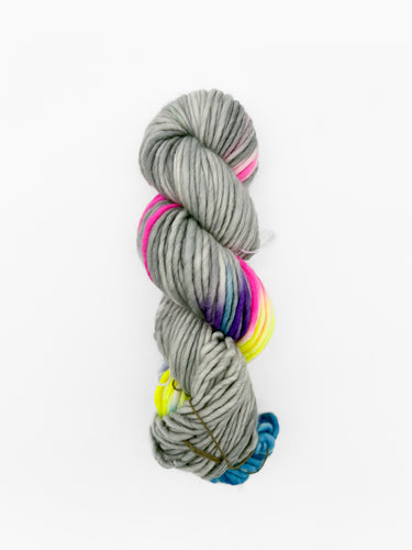 Madelinetosh A.S.A.P. Yarn - Cloudy With a Chance of Rainbows