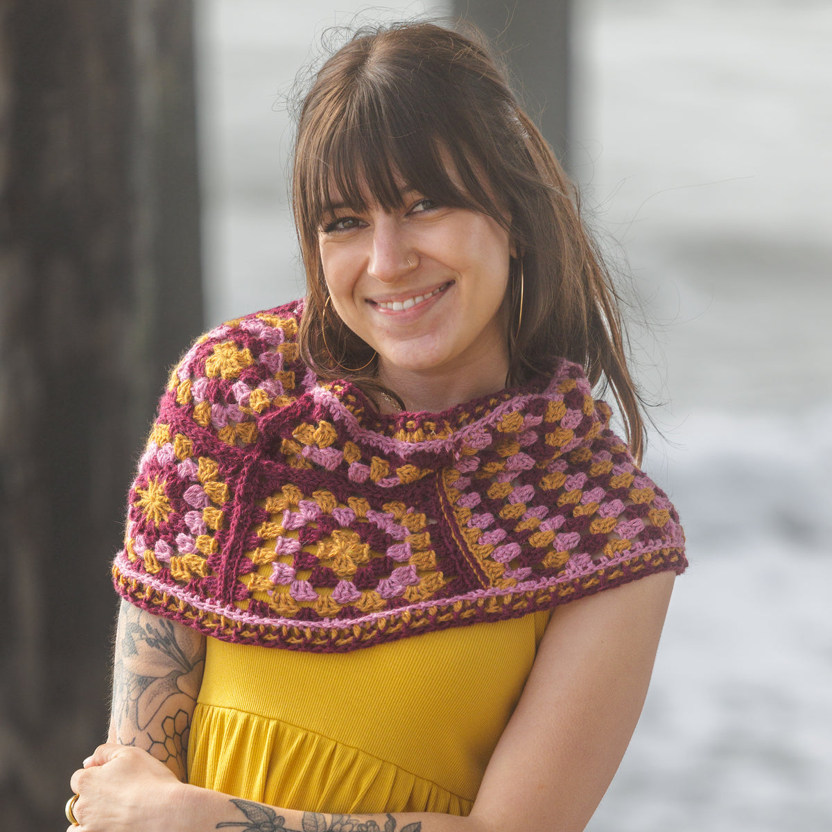 Yarn Citizen Gerbera Cowl Kit
