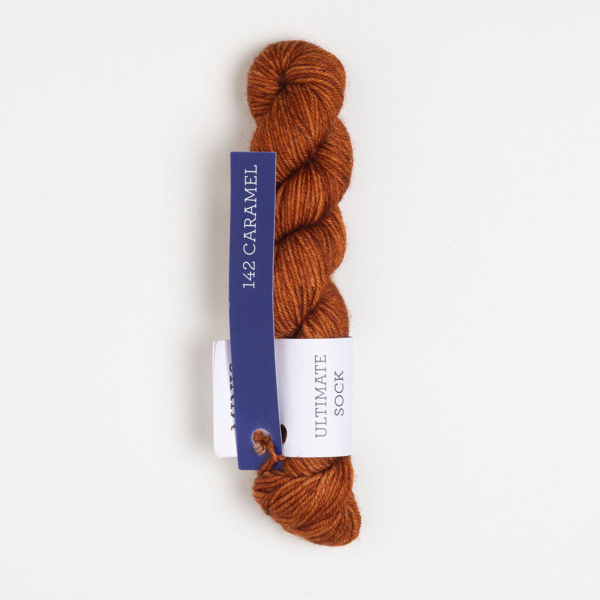 Malabrigo Ultimate Sock Mini Yarn - 142 Caramel
