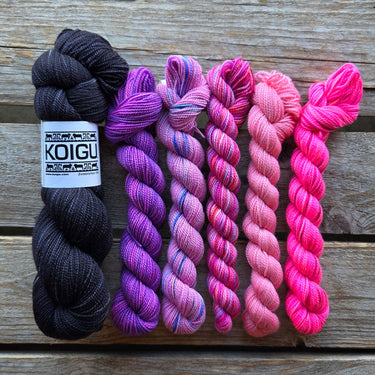 Koigu Aurora Hunter Shawl Yarn Pack - Small - South Star