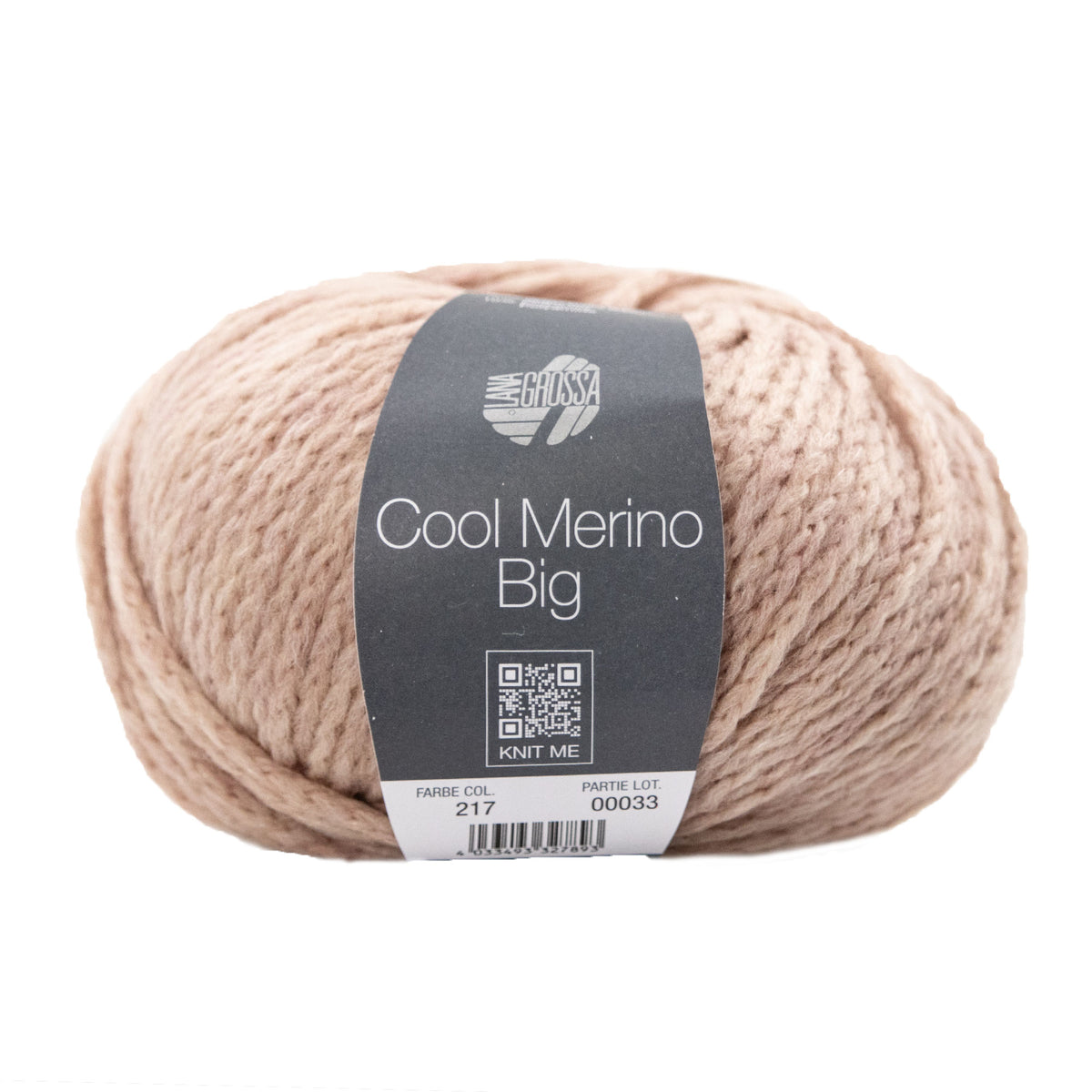 Lana Grossa Cool Merino Big Yarn - 217 Light Rosewood

