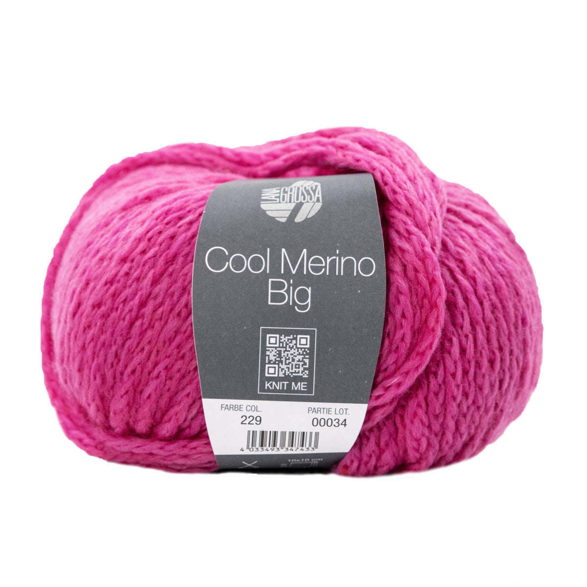 Lana Grossa Cool Merino Big Yarn - 229 Pink
