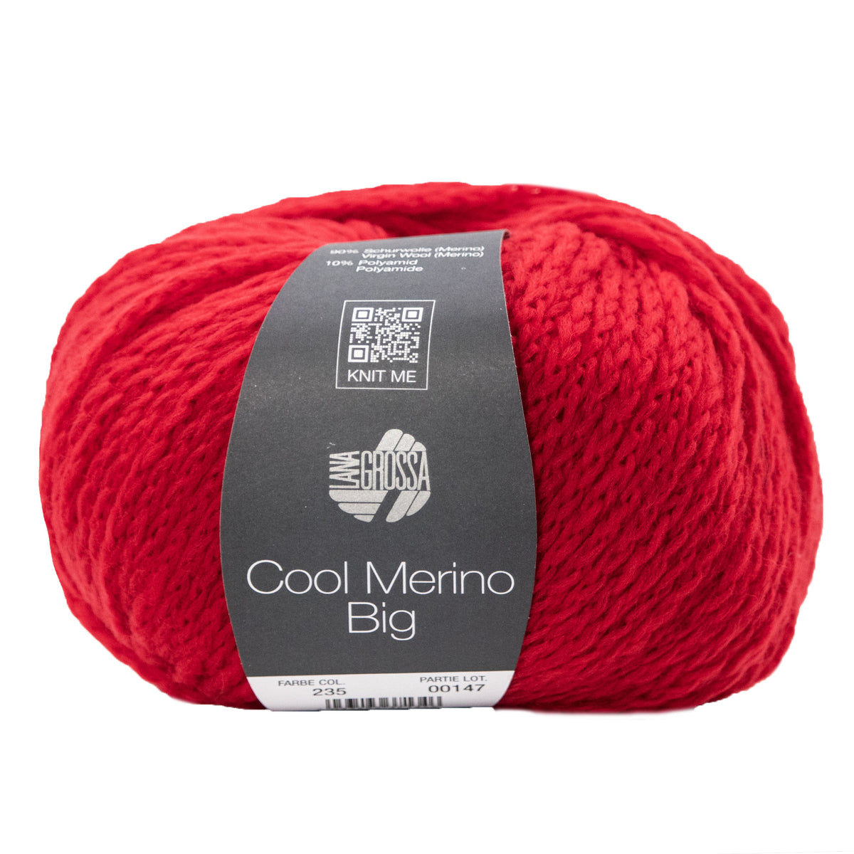 Lana Grossa Cool Merino Big Yarn - 235 Red
