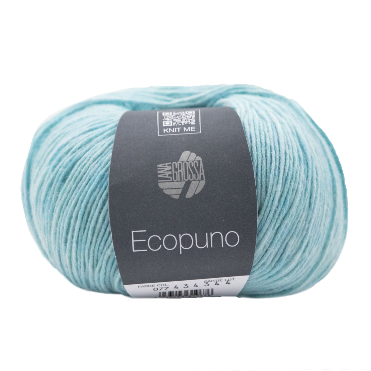 Lana Grossa Ecopuno Yarn - 077 Light Turquoise
