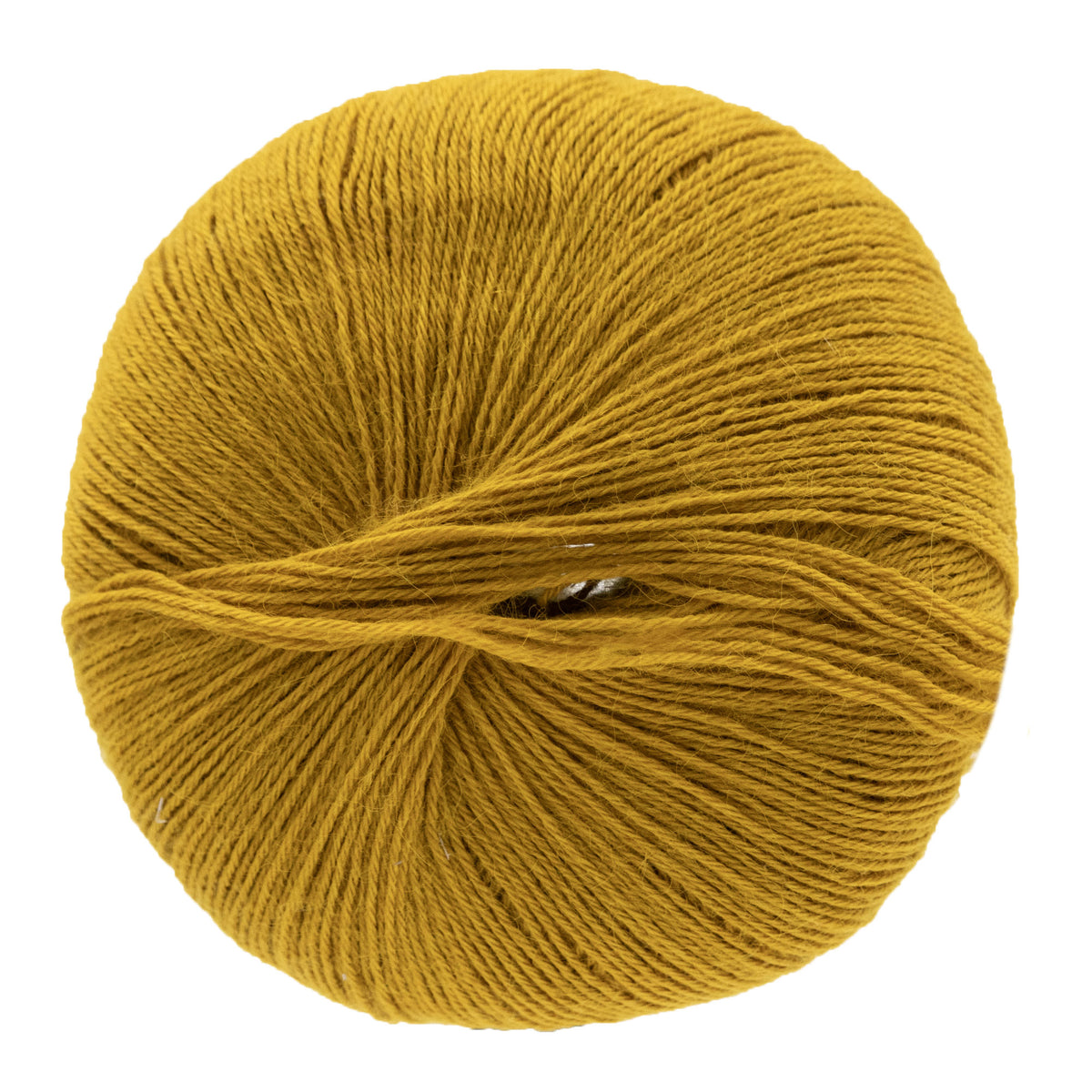 Lana Grossa Meilenweit Alpaca Yarn - 2004 Saffron Yellow
