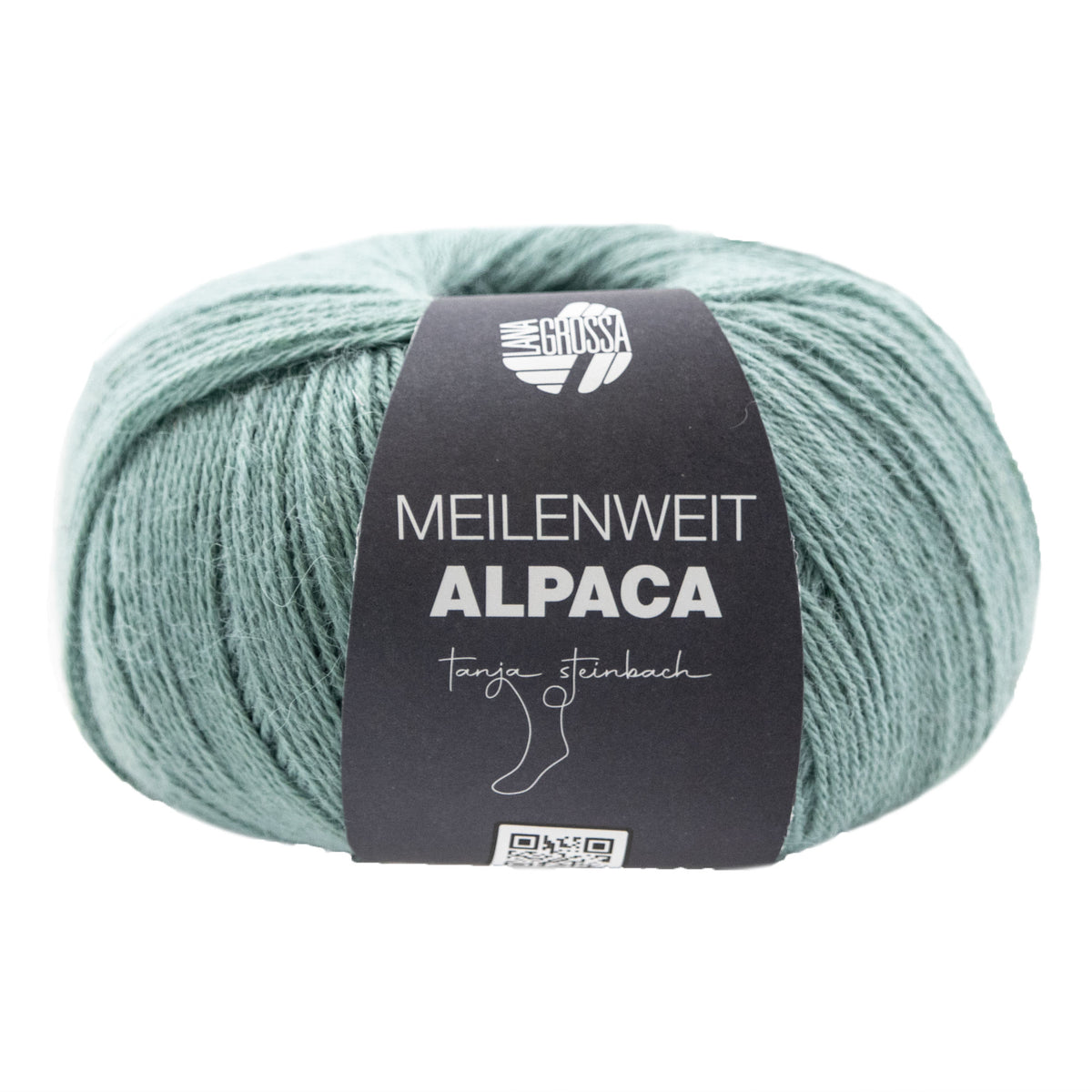 Lana Grossa Meilenweit Alpaca Yarn - 2012 Reseda Green
