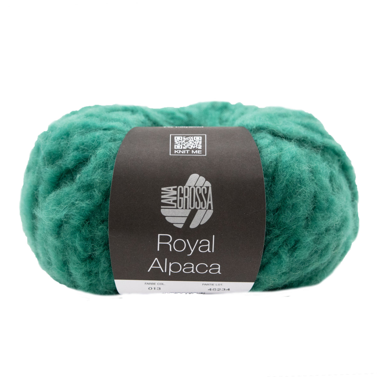 Lana Grossa Royal Alpaca Yarn - 13 Emerald
