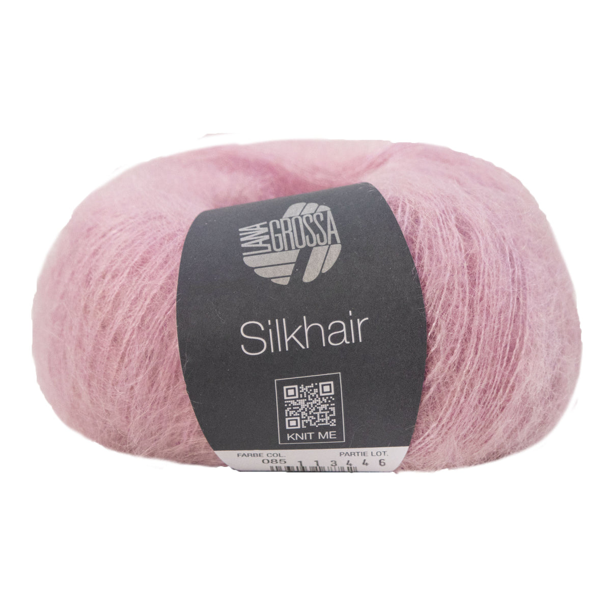 Lana Grossa Silkhair Yarn - 085 Pink
