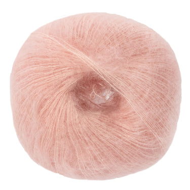 Lana Grossa Silkhair Yarn - 086 Powder Pink