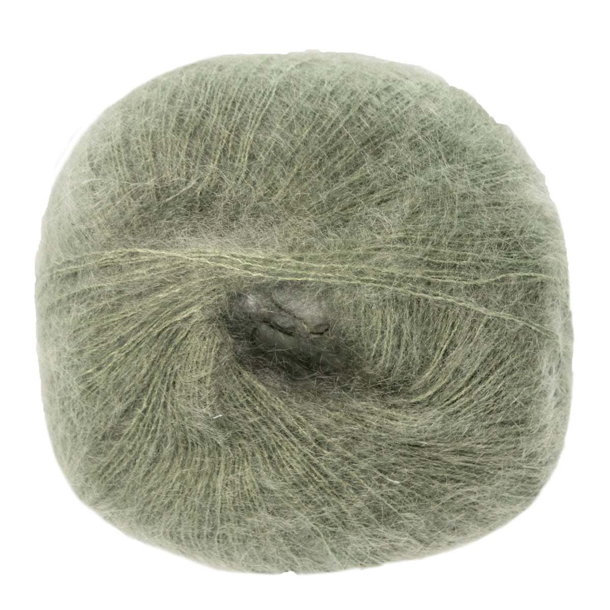 Lana Grossa Silkhair Yarn - 127 Moss Green
