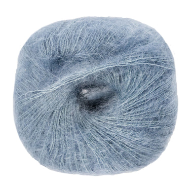 Lana Grossa Silkhair Yarn - 202 Smoke Blue