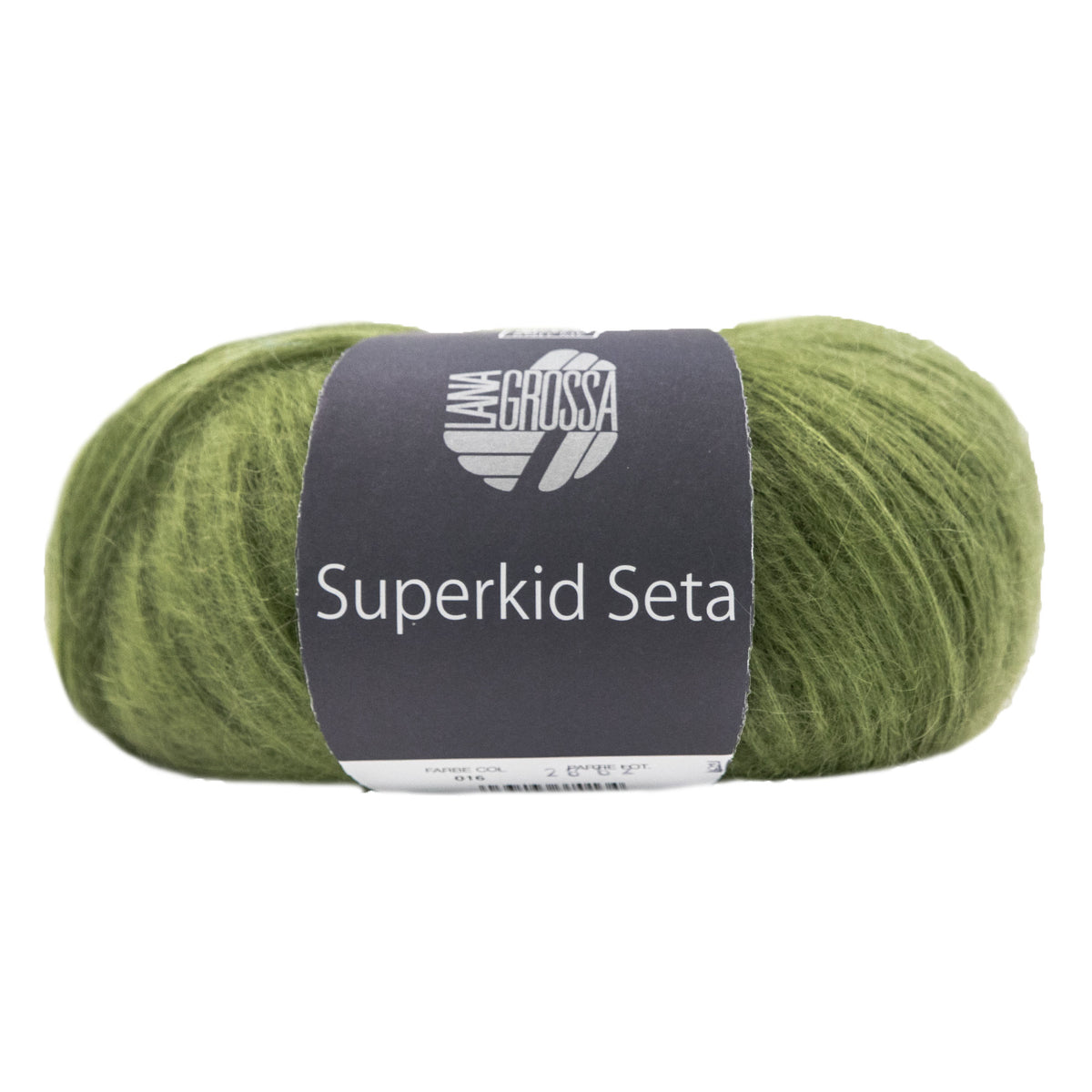 Lana Grossa Superkid Seta Yarn - 016 Apple Green
