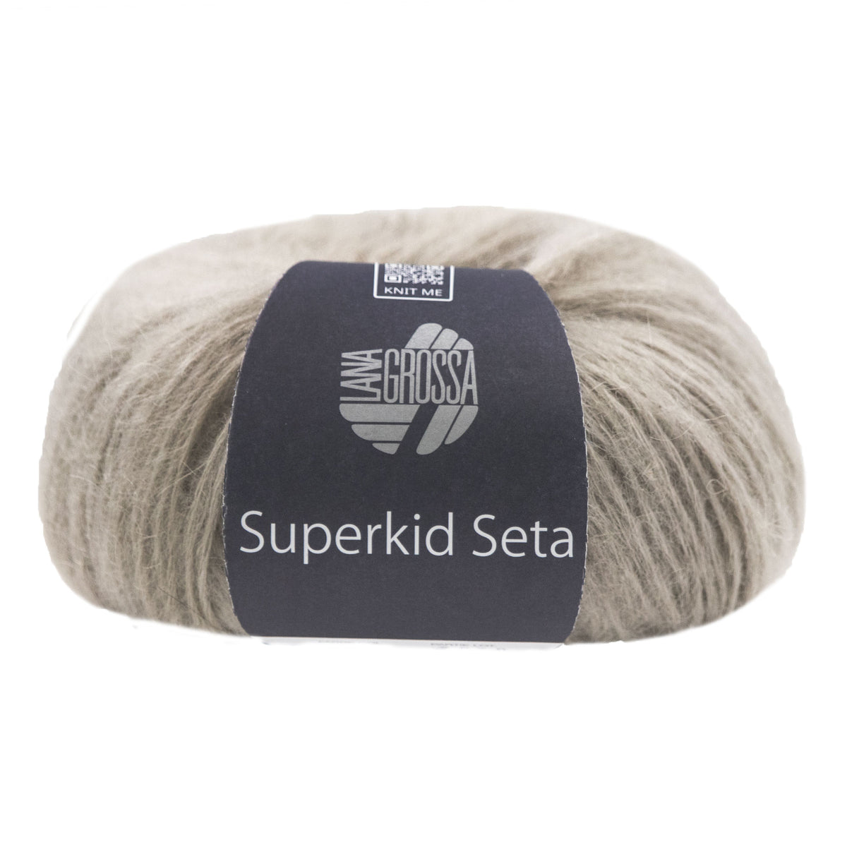 Lana Grossa Superkid Seta Yarn - 018 Grey-Beige
