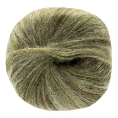 Lana Grossa Superkid Seta Yarn - 108 Light Green/Light Beige