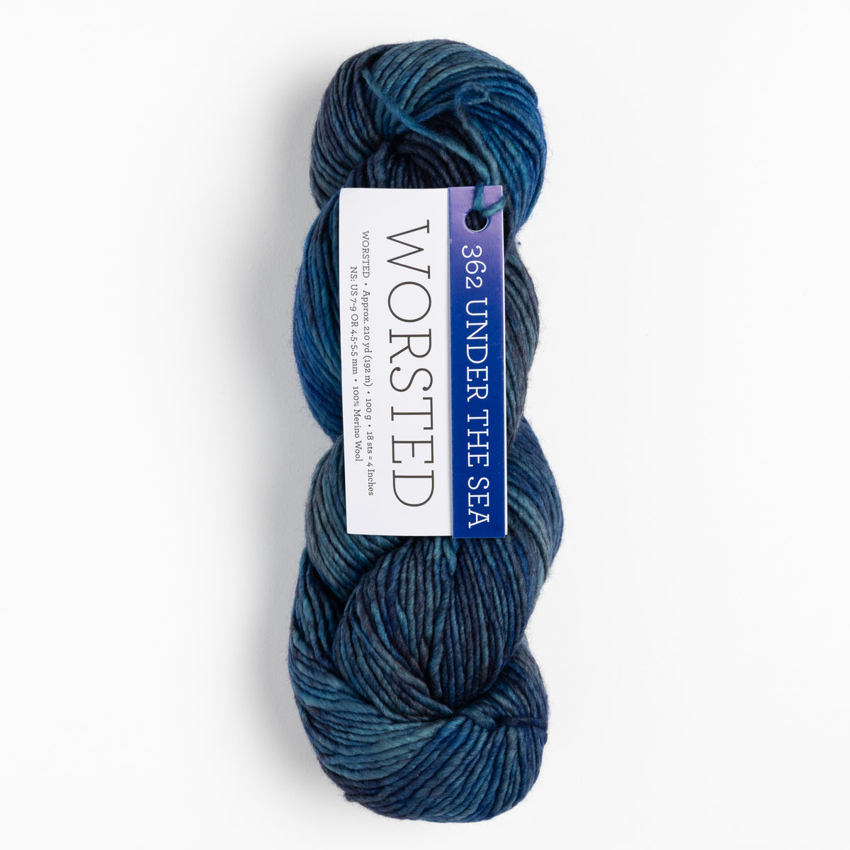 Malabrigo Worsted Merino Yarn - 362 Under the Sea
