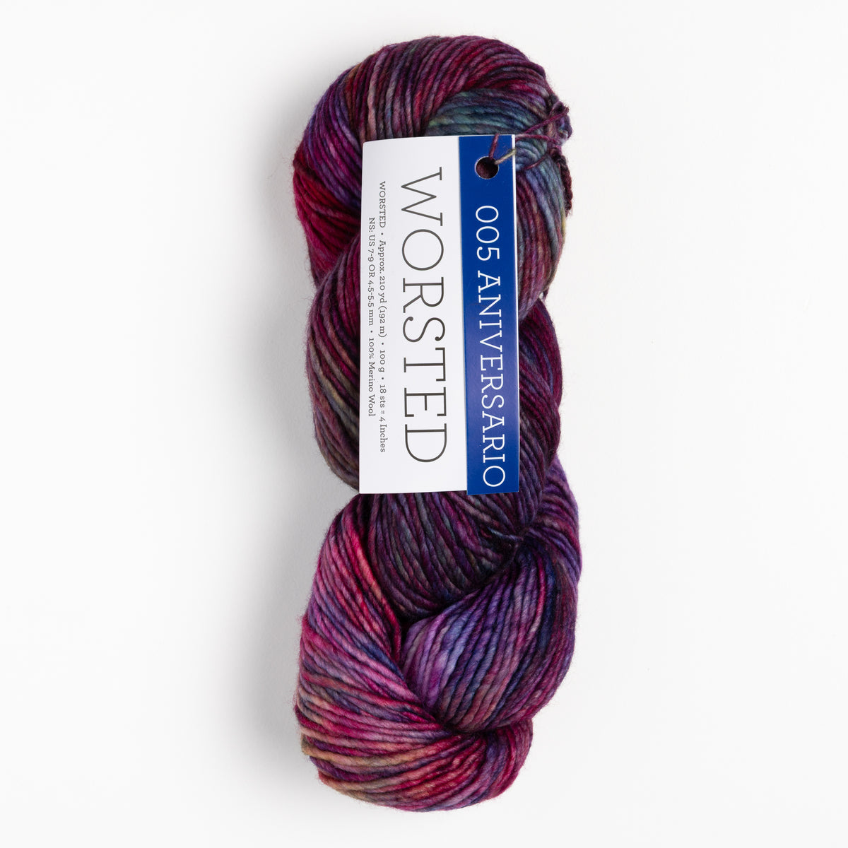 Malabrigo Worsted Merino Yarn - 005 Aniversario
