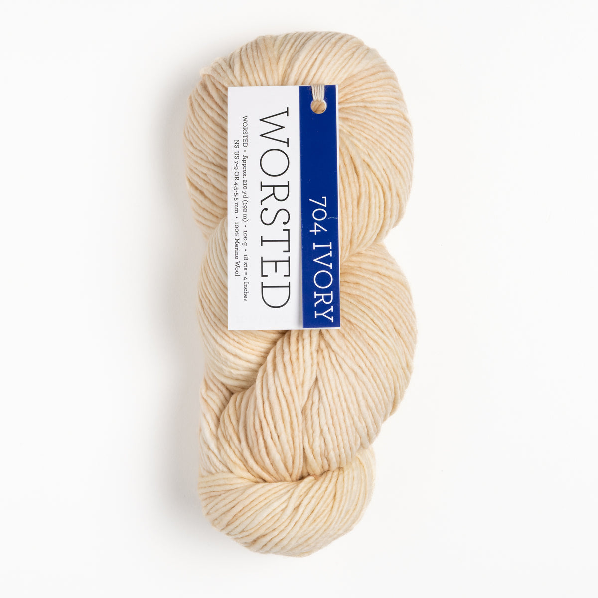 Malabrigo Worsted Merino Yarn - 704 Ivory
