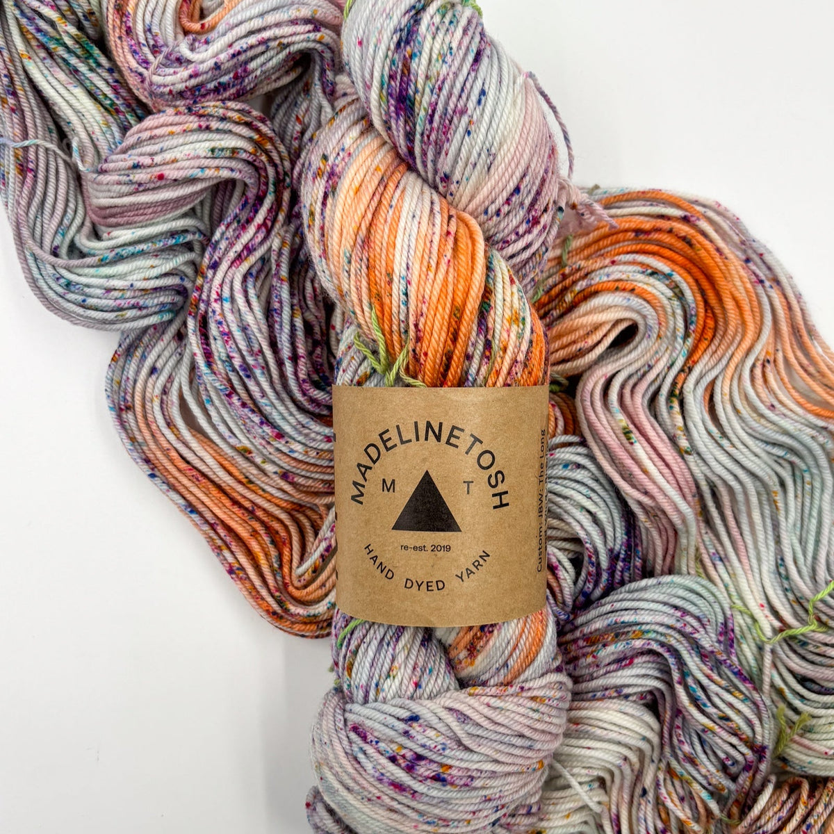 Madelinetosh Woolcycle Sport Yarn - Dye To Order - Custom: JBW: The Long & Windy Rhode - Zoom Image