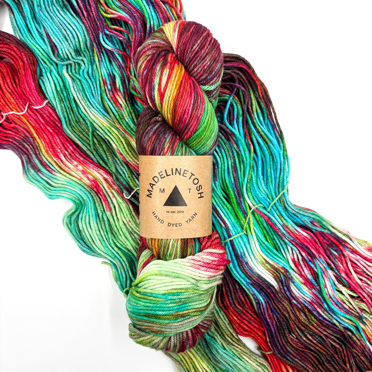 Madelinetosh Tosh Sock Yarn - Custom: JBW: You're The Only Ten I See - Zoom Image
