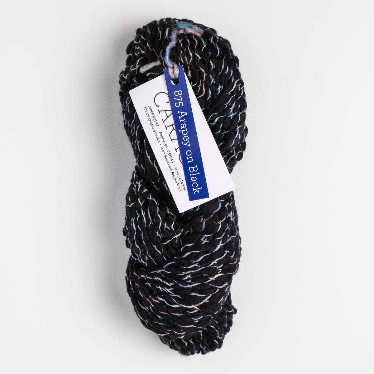 Malabrigo Caracol Yarn - 875 Arapey on Black
