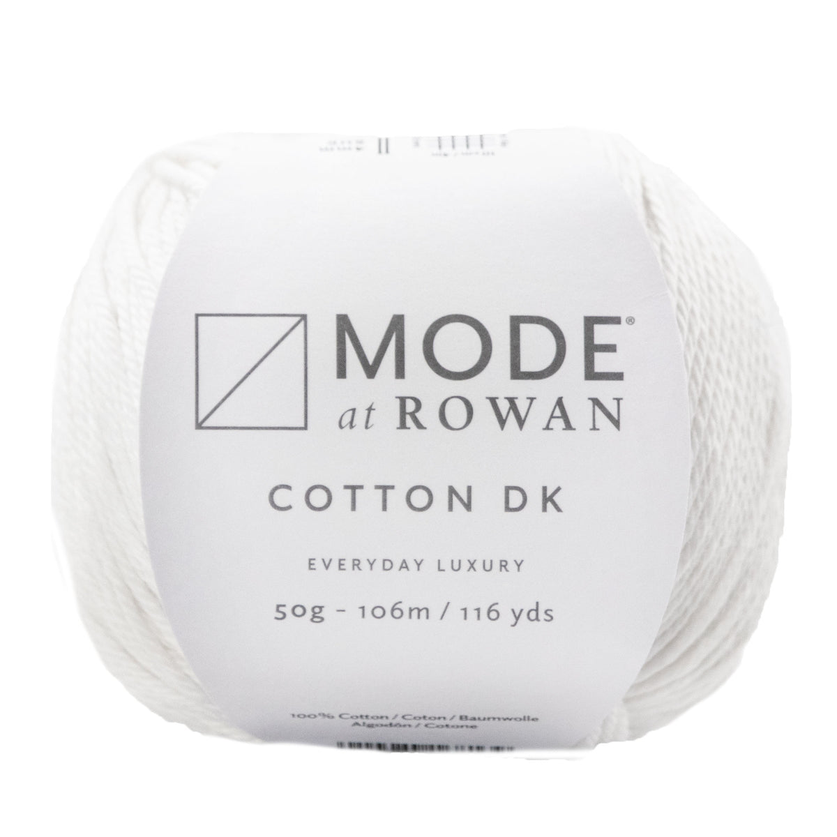 Rowan Mode at Rowan Cotton DK Yarn - 010 Pearl
