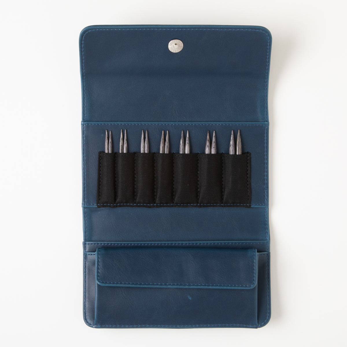 Knit Picks Resilience Obsidian Short Interchangeable Needle Clutch Set - US 4-10
