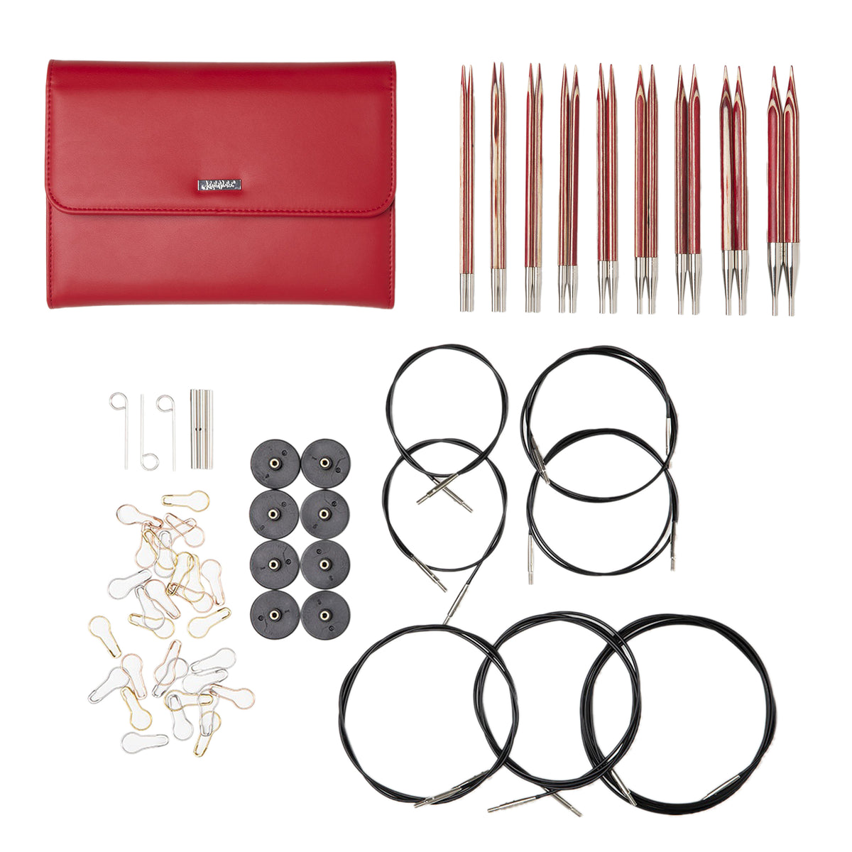 Knit Picks Peppermint Twist Interchangeable Needle Clutch Set - US 4-11
