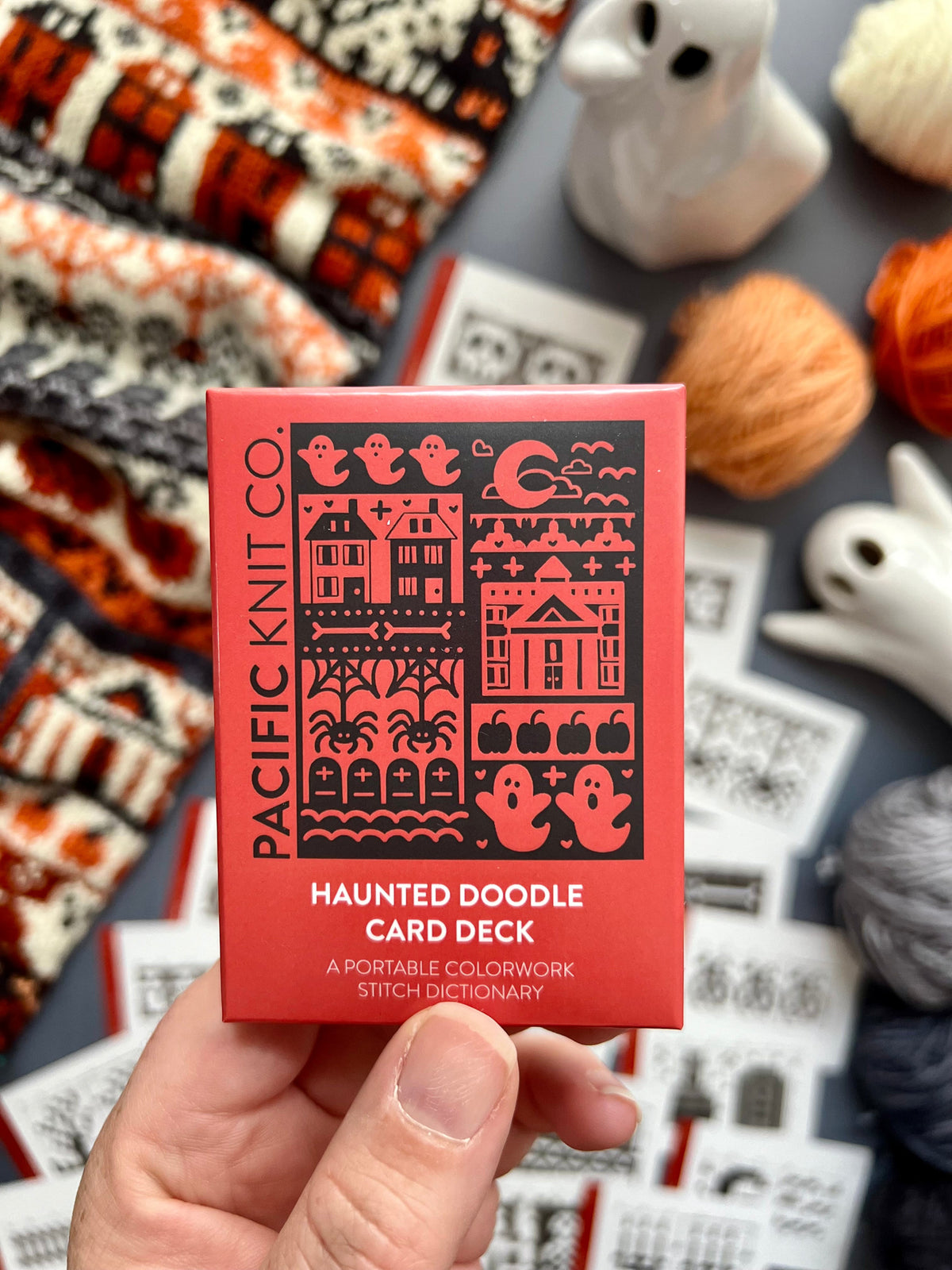 Pacific Knit Co. Haunted Doodle Card Deck
