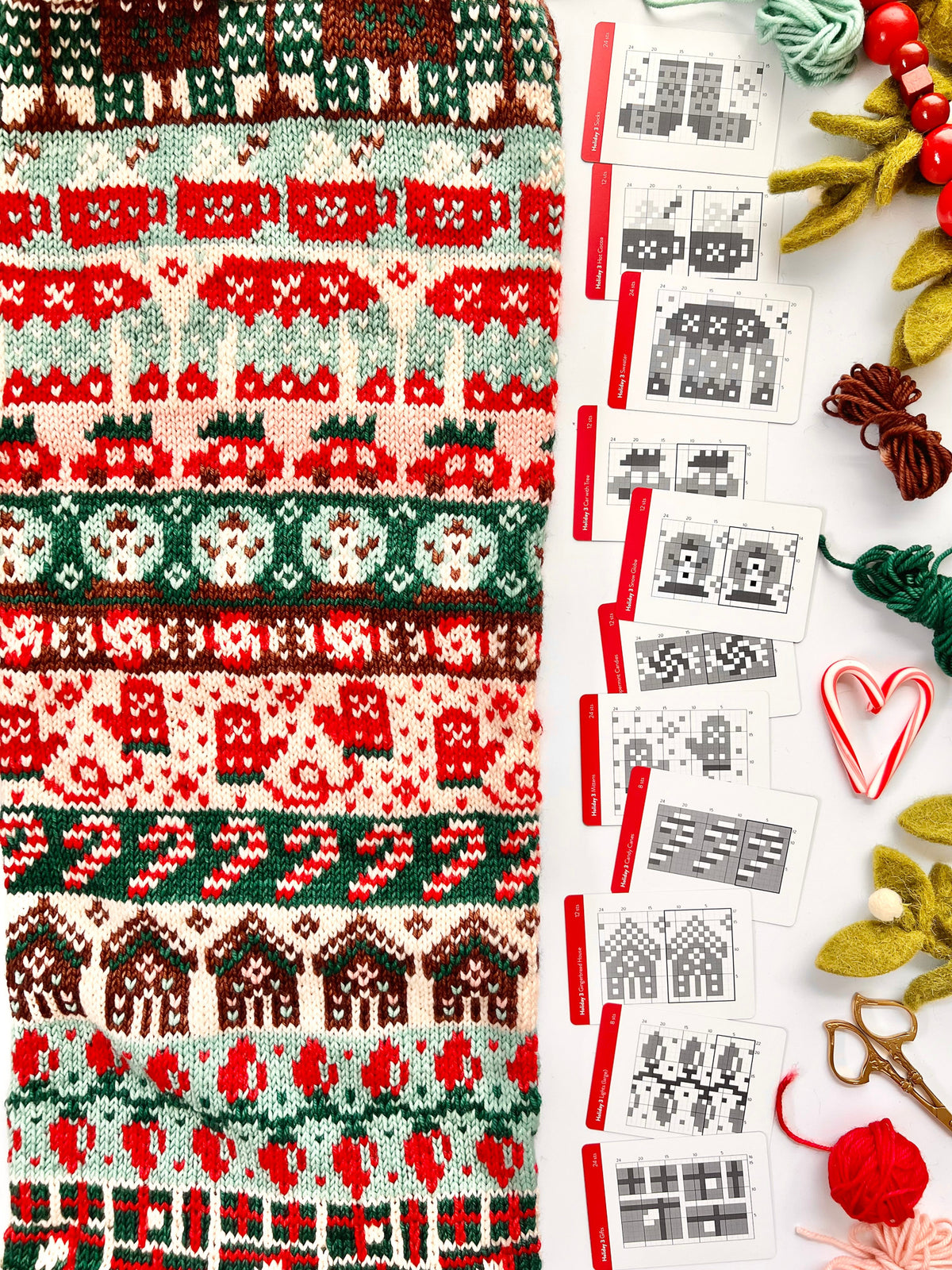 Pacific Knit Co. Holiday 3 Doodle Card Deck
