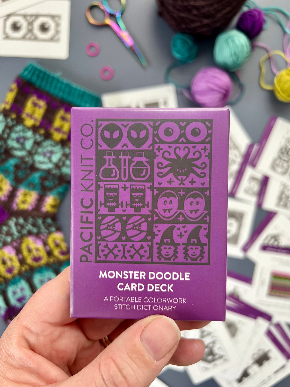 Pacific Knit Co. Monster Doodle Card Deck
