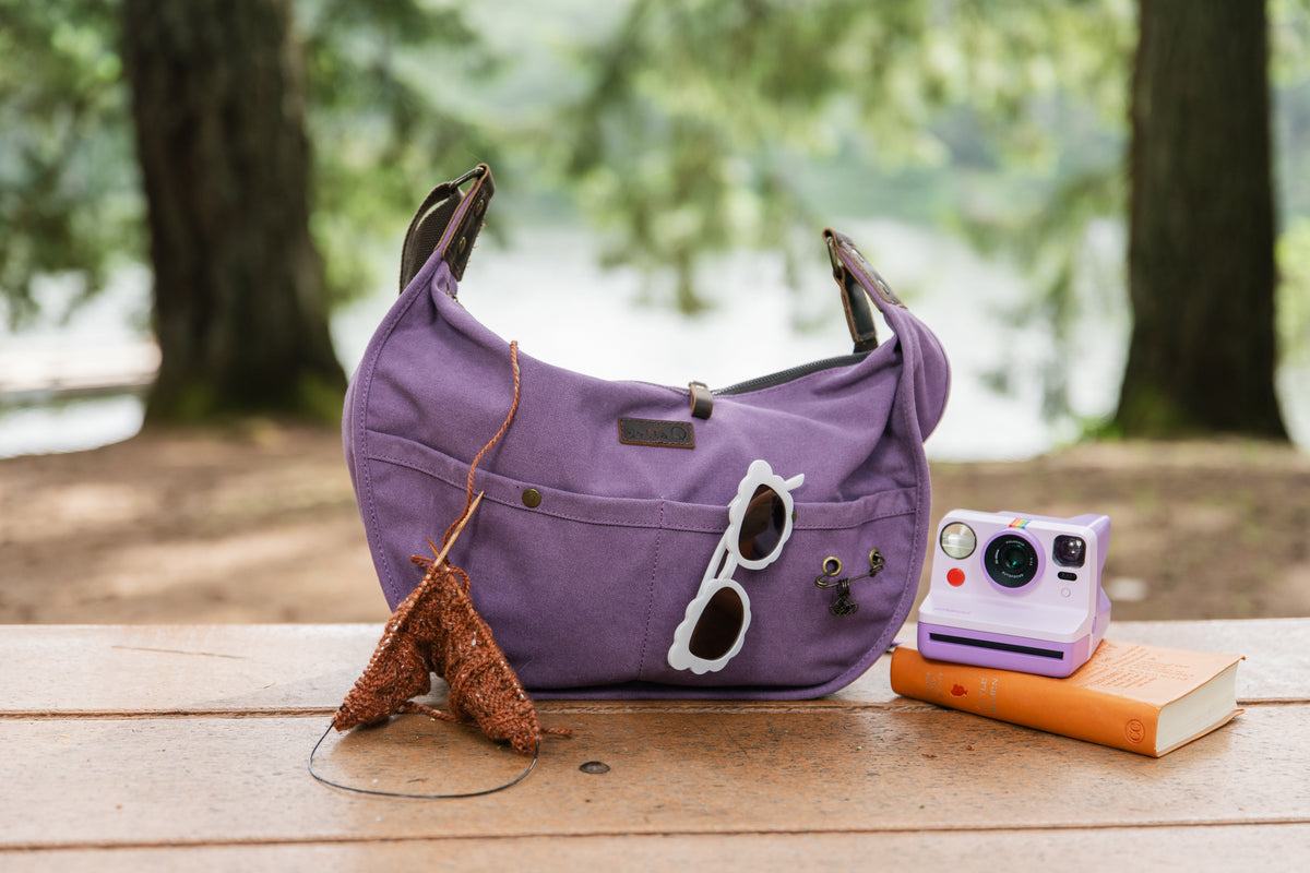 della Q Adella Sling - Plum
