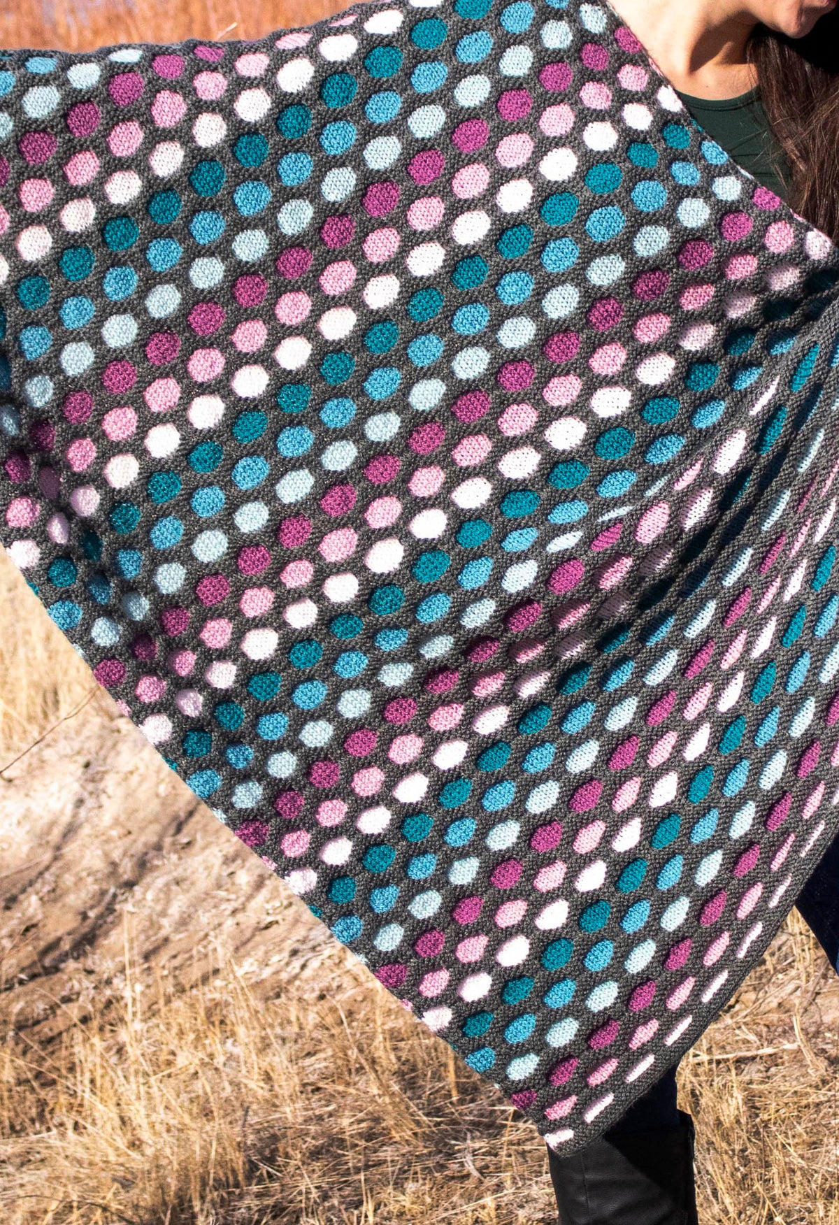 Christine's Painting Honeycombs Blanket
