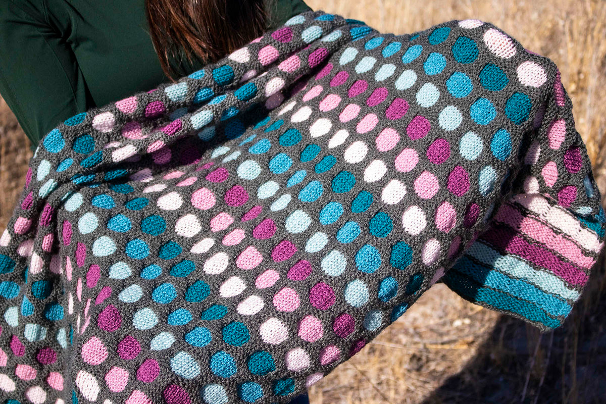 Christine's Painting Honeycombs Blanket
