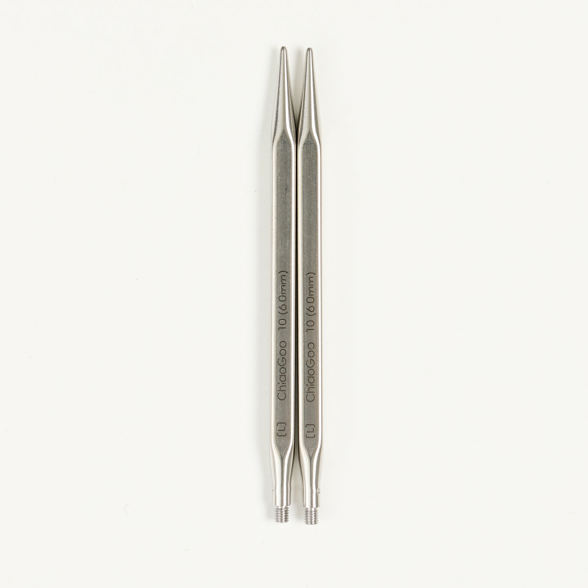 ChiaoGoo QUADS SS Lace Tips - US 10 (6.00mm) - 4" [L]
