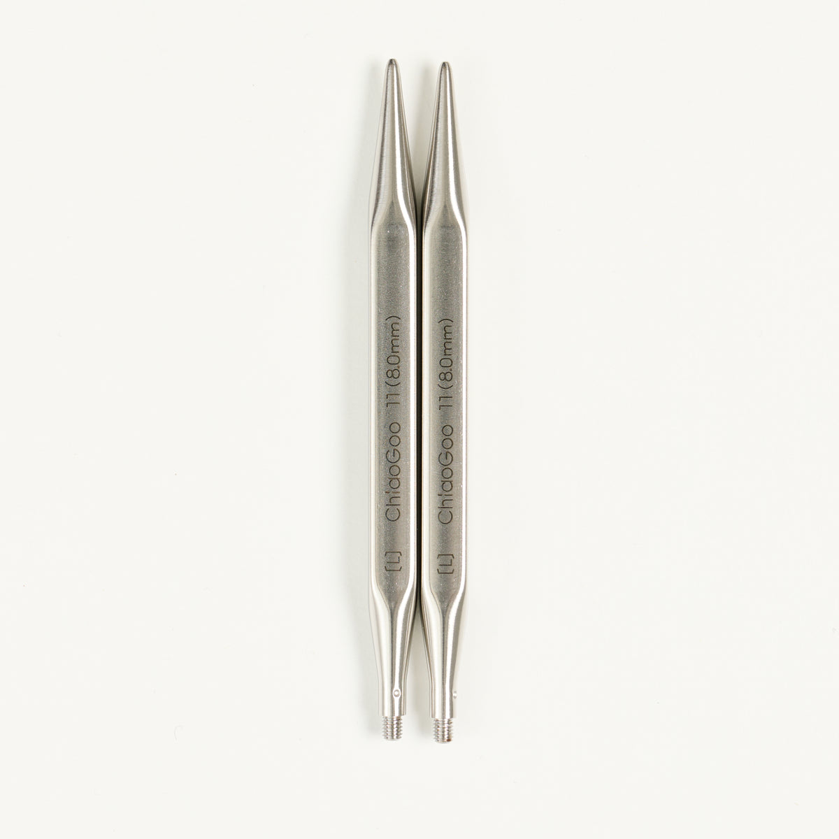 ChiaoGoo QUADS SS Lace Tips - US 11 (8.00mm) - 4" [L]
