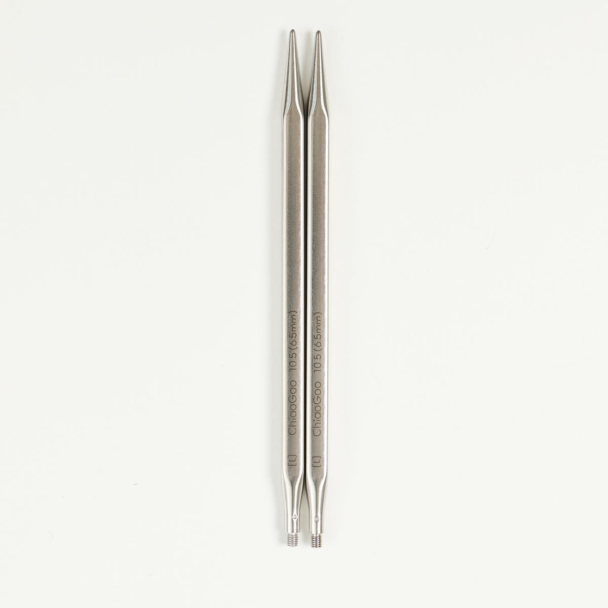 ChiaoGoo QUADS SS Lace Tips - US 10.5 (6.5mm) - 5" [L]

