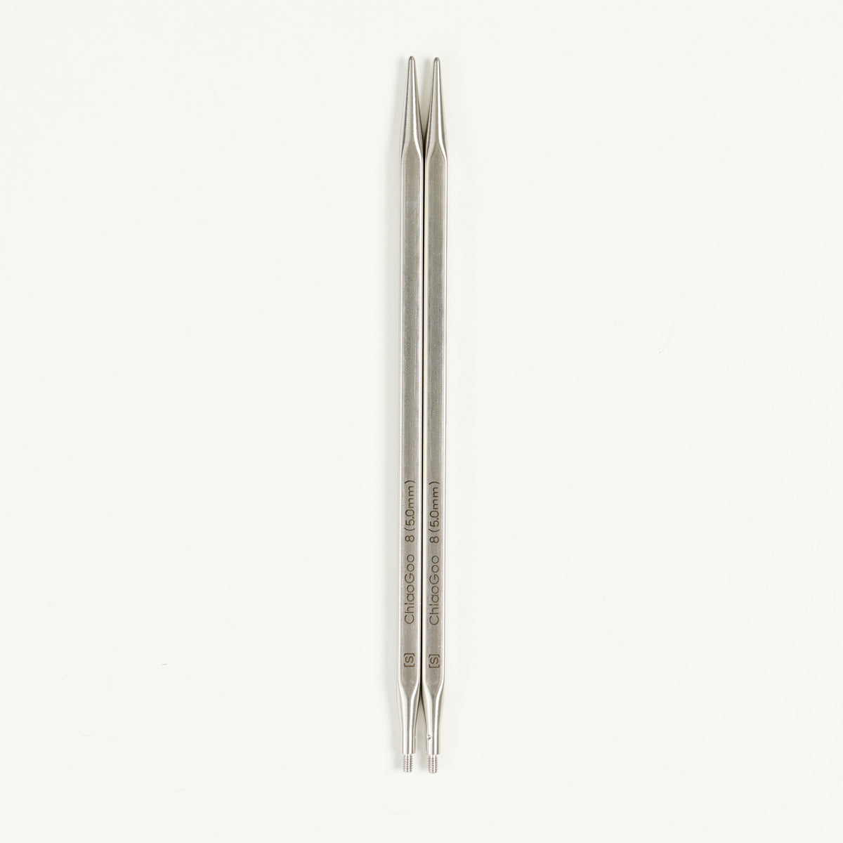 ChiaoGoo QUADS SS Lace Tips - US 8 (5.00mm) - 5" [S]
