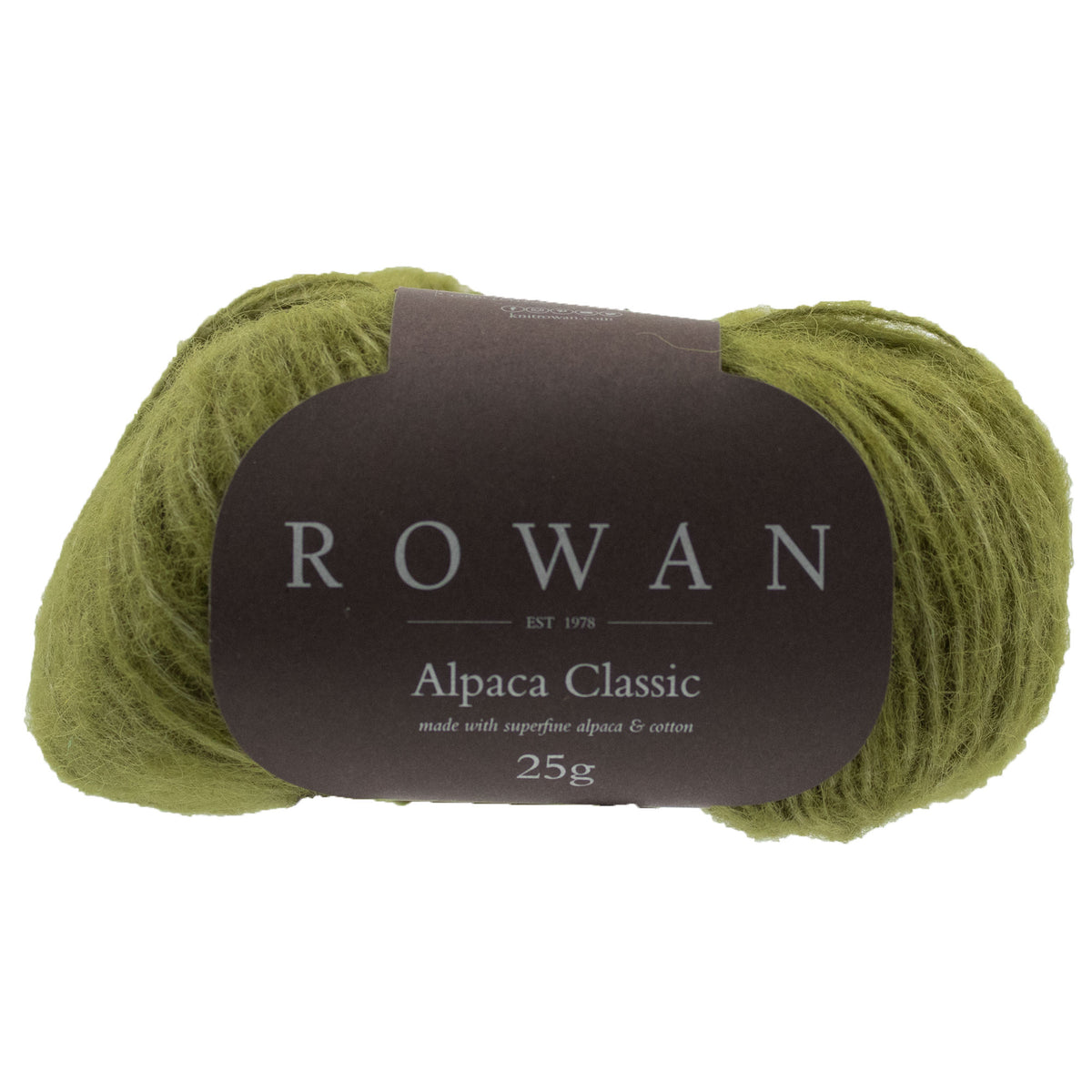 Rowan Alpaca Classic Yarn - 111 Green Moss
