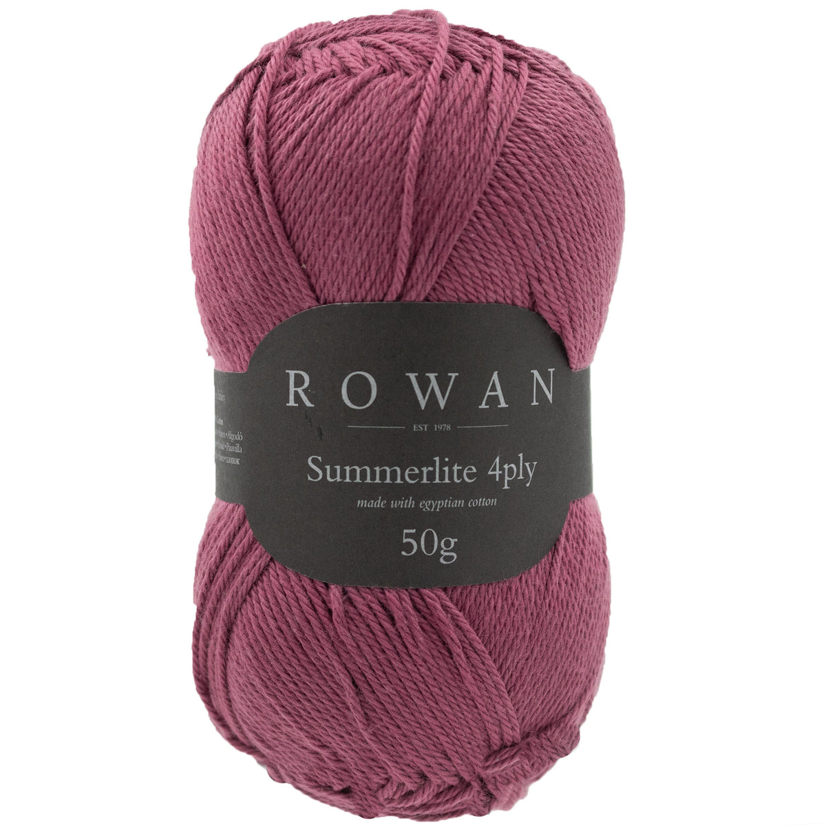 Rowan Summerlite 4ply Yarn - 443 Vintage Claret
