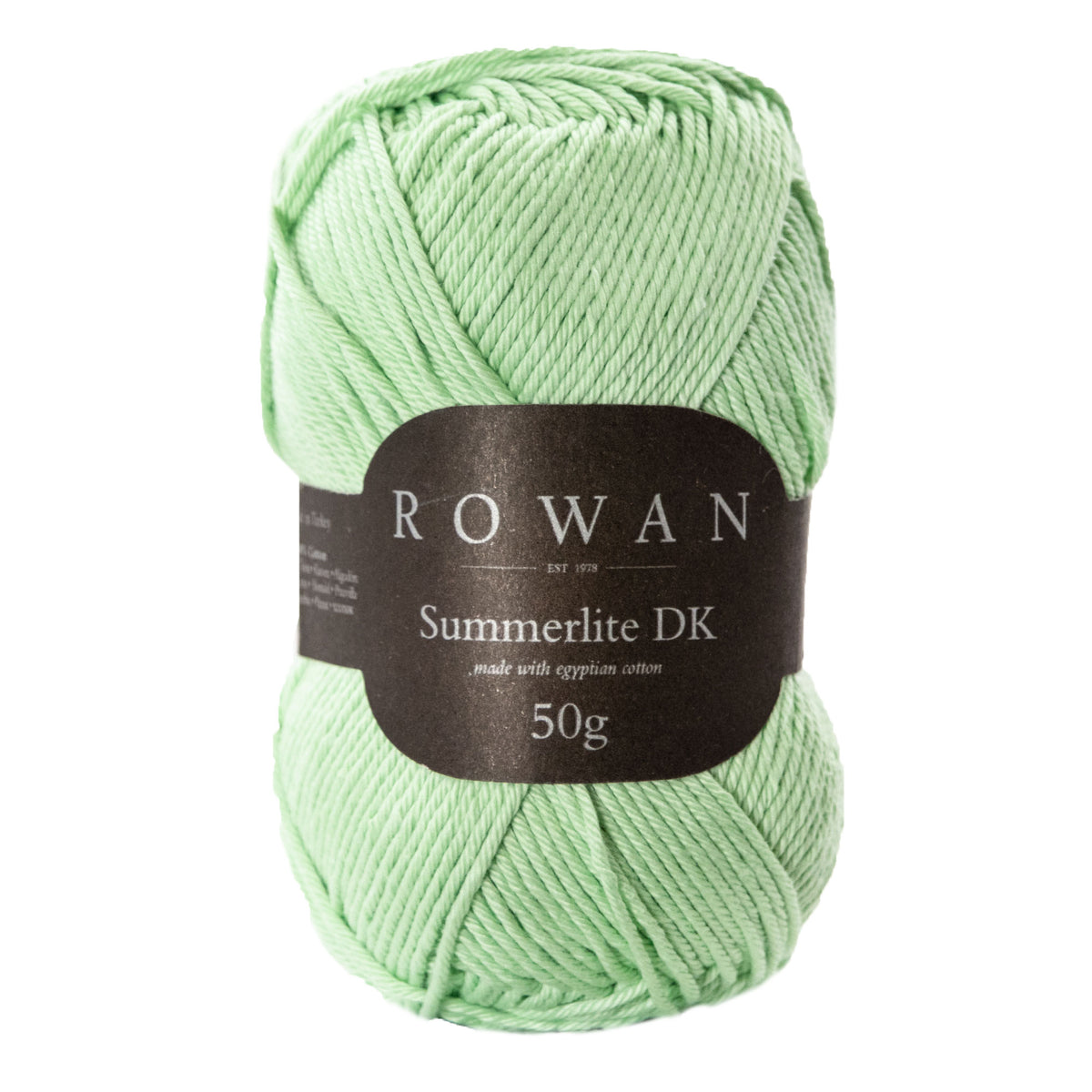 Rowan Summerlite DK Yarn - 486 Fresh Green
