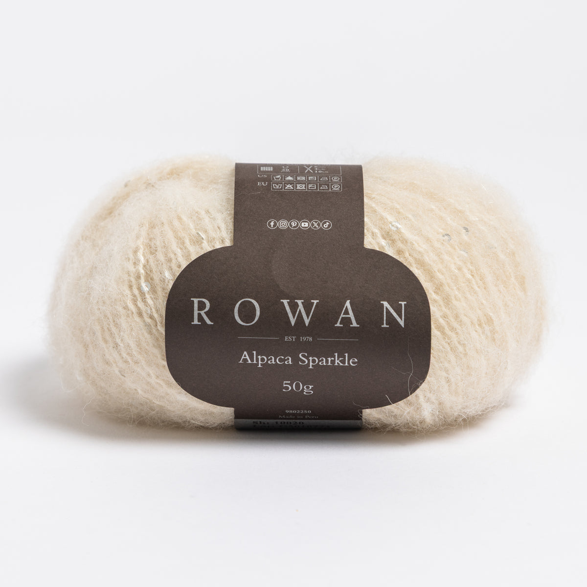 Rowan Alpaca Sparkle Yarn - 10020 Almond
