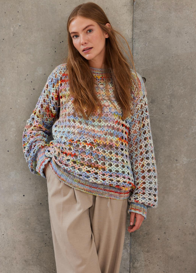 Lana Grossa Lookbook 18 Patterns - 25 Crochet Pullover - PDF Download

